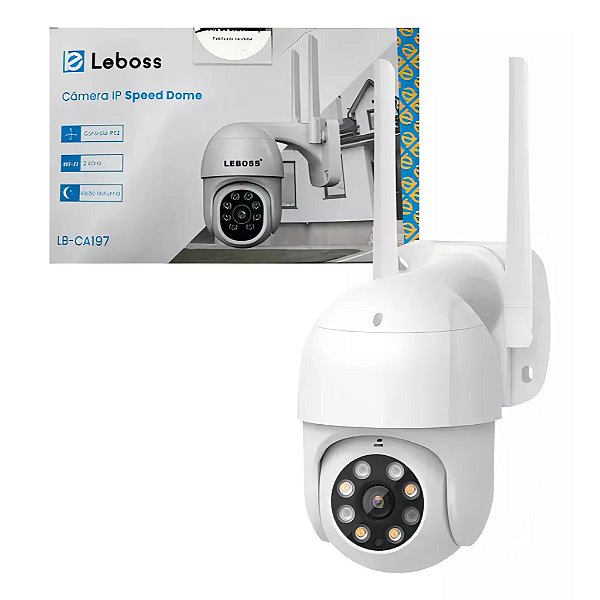 CAMERA IP WIRELESS 2 ANTENAS 5DBI CA197