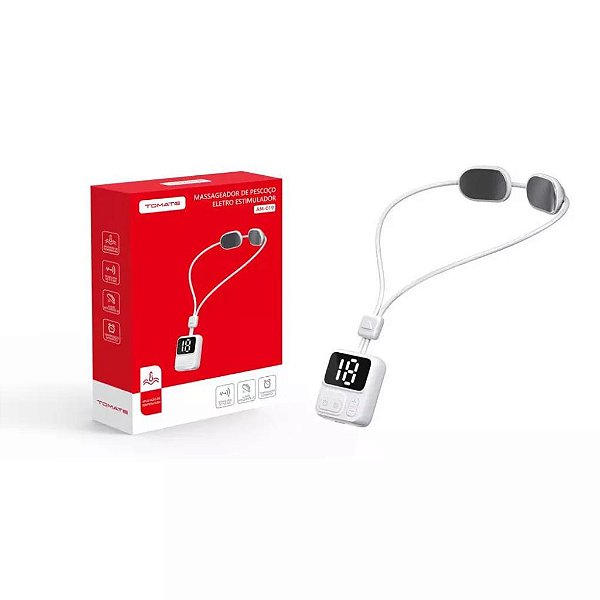 APARELHO MASSAGEADOR ELETRICO DE PESCOCO TOMATE  AM-019
