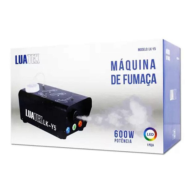 MAQUINA DE SOLTAR FUMACA PARA FESTA E CONTROLE LUATEK - LK-Y5