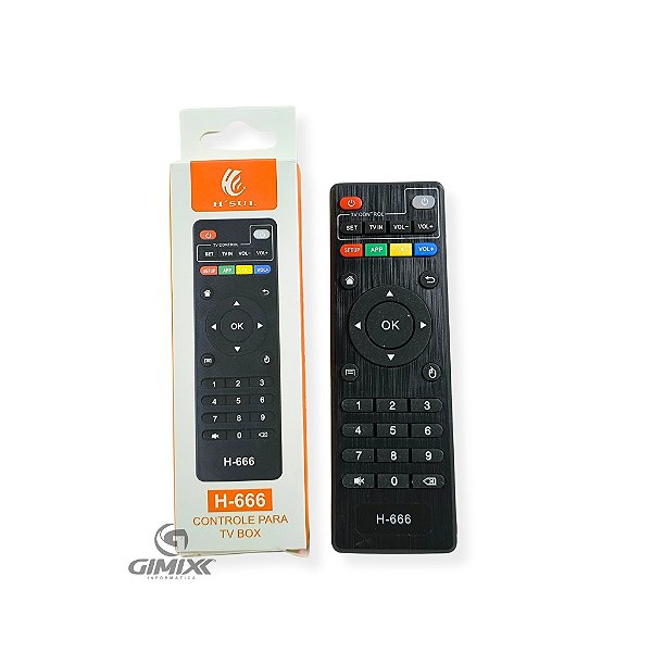 CONTROLE TV BOX MXQ HSUL