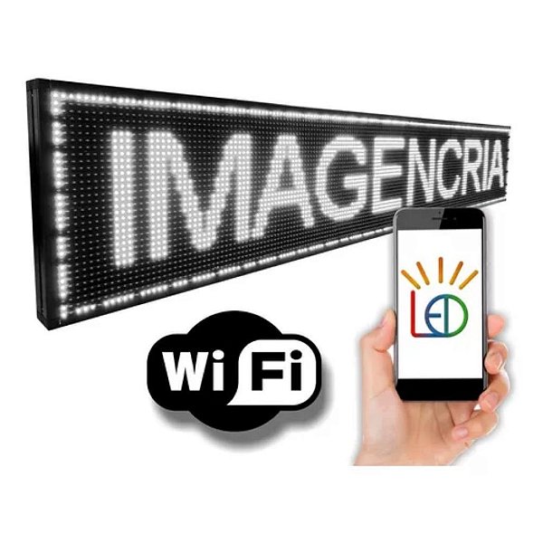 PAINEL DE LED: SL2047C-P10 2.00M X 0,40CM