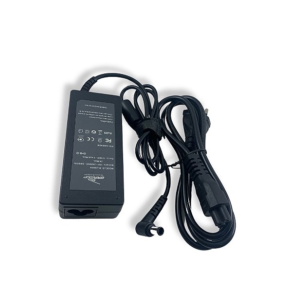 FONTE DE ALIMENTACAO PARA NOTEBOOK 65W 19V/3.42A D-LG65A