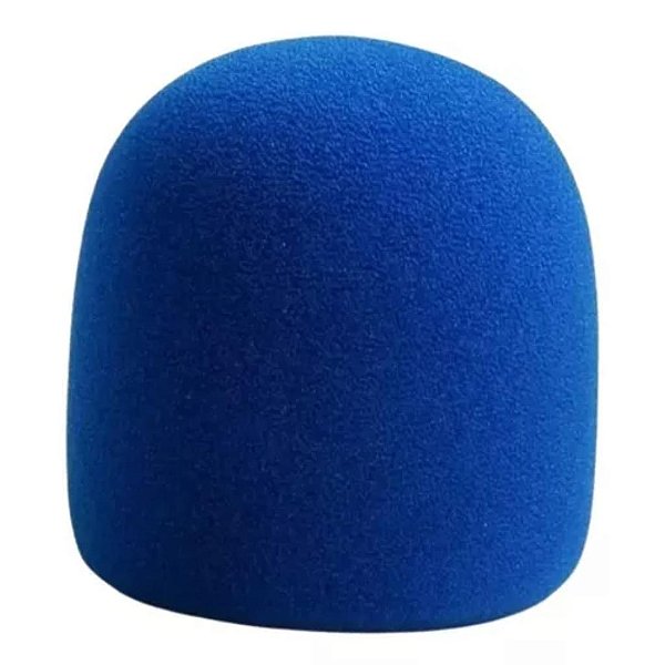 ESPUMA PARA MICROFONE AZUL EPMC0002