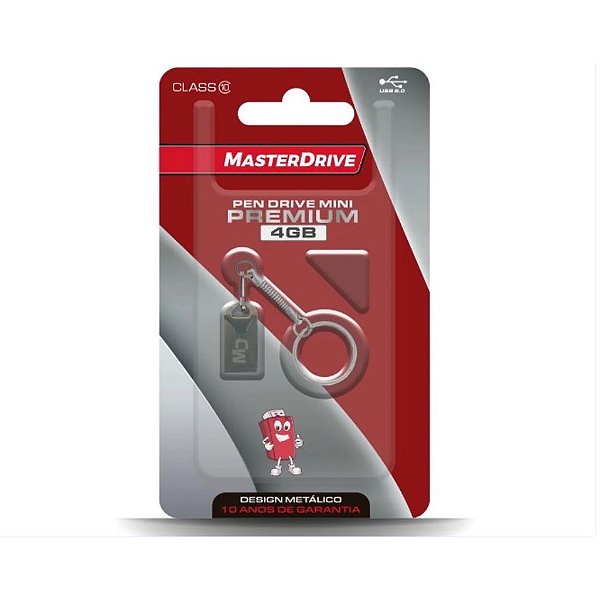 PENDRIVE MINI MASTERDRIVE 4GB