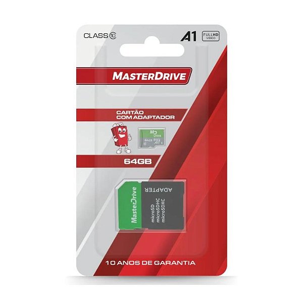 CARTAO DE MEMORIA MASTERDRIVE 64GB
