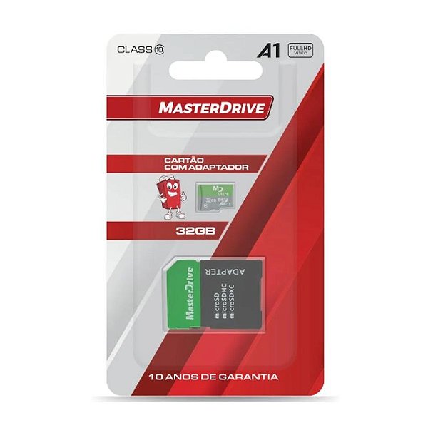 CARTAO DE MEMORIA MASTERDRIVE 32GB