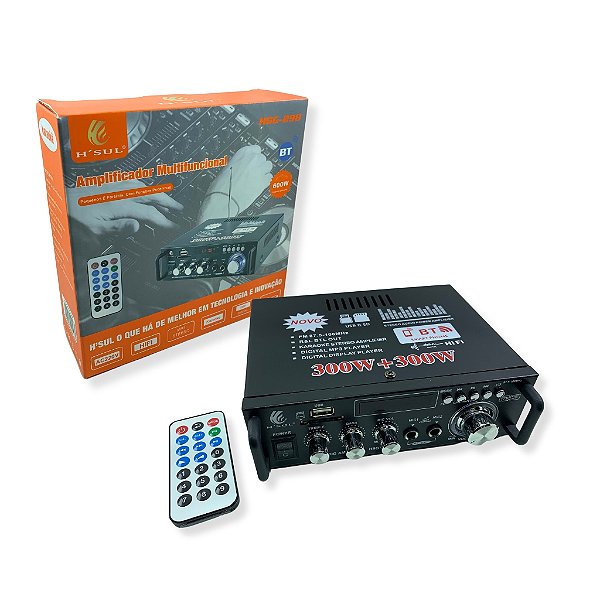 AMPLIFICADOR DE SOM PORTATIL 298