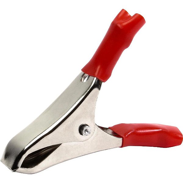 GARRA JACARE, 7,1CM, 16A, VERMELHA GRJC0009