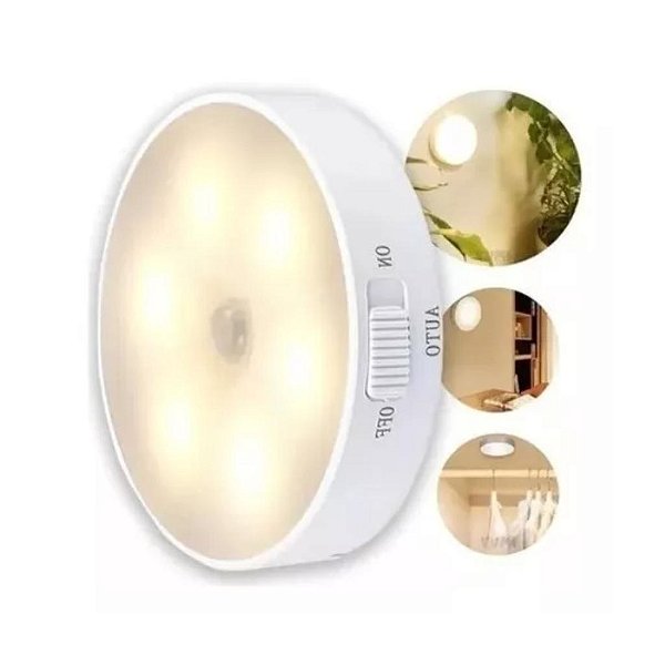 MINI LUMINARIA 5V COR: BRANCO REF: GOL-J01