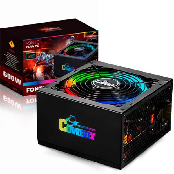 FONTE DE ALIMENTACAO KP-535RGB 600W