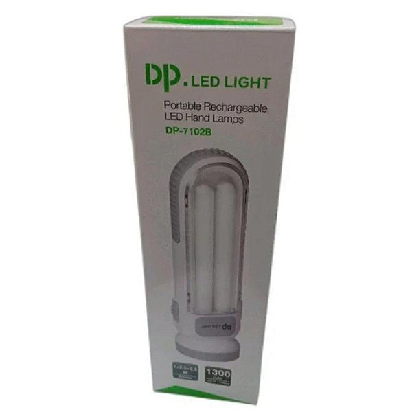 LUMINARIA DE EMERGENCIA RECARREGAVEL LED 6W DP - DP-7102B