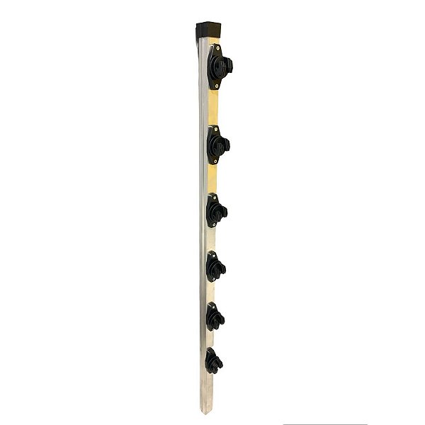 PERFIL P/ CERCA REFORÇADO 1 MT 25X25 HASTER C/6 ISOL W 3201