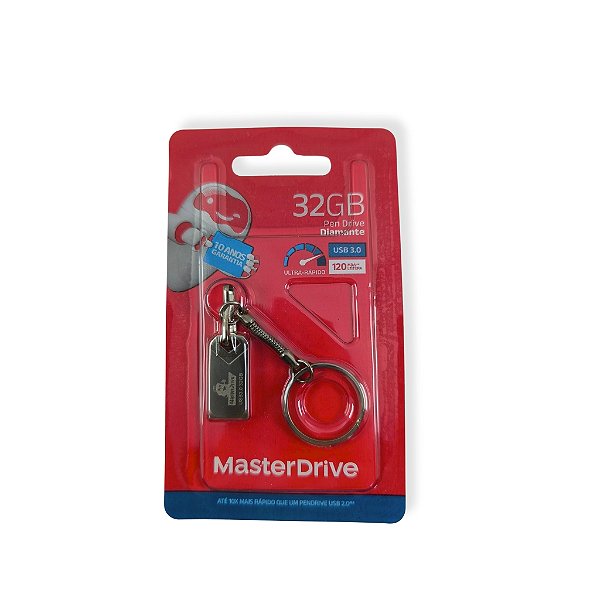PENDRIVE DIAMANTE 32GB MASTERDRIVE