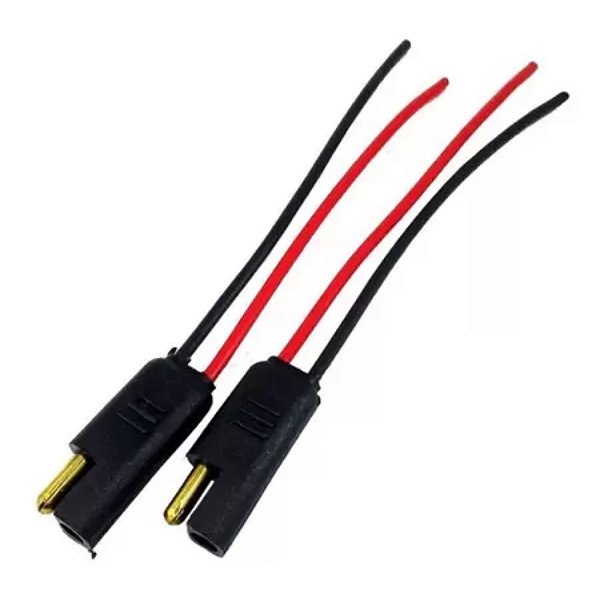 CHICOTE COM CONECTOR 2 FIOS 1MM CHTE0002