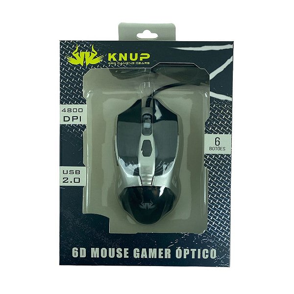 MOUSE GAMER PARA COMPUTADOR KNUP KP-MU004