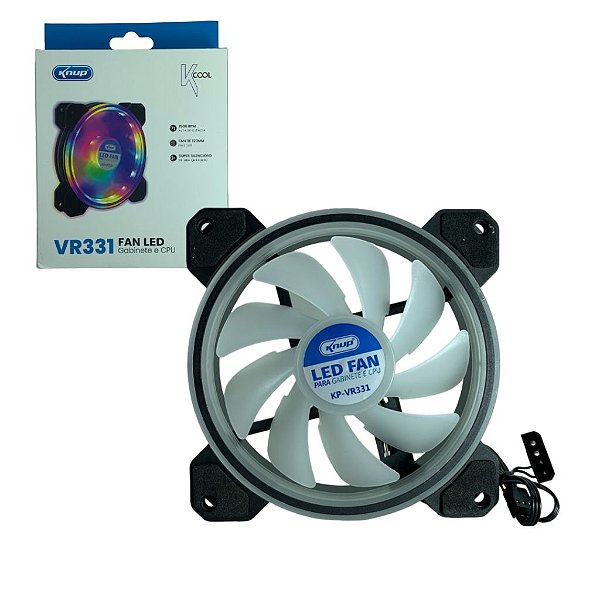 COOLER FAN PARA GABINETE KNUP KP-VR331