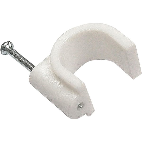FIXA CABO REDONDO 5MM BRANCO FXCB0006a