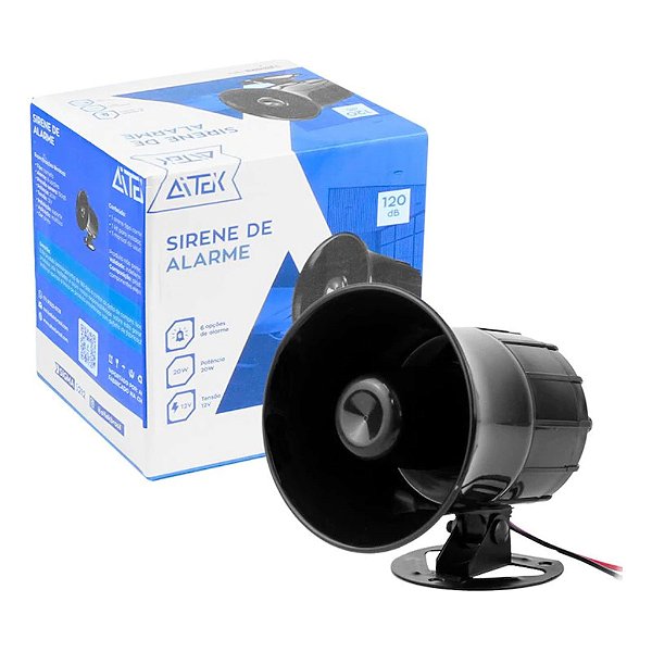 SIRENE ALARME DC12V POTEN.20W120 DB SIGMA-S212