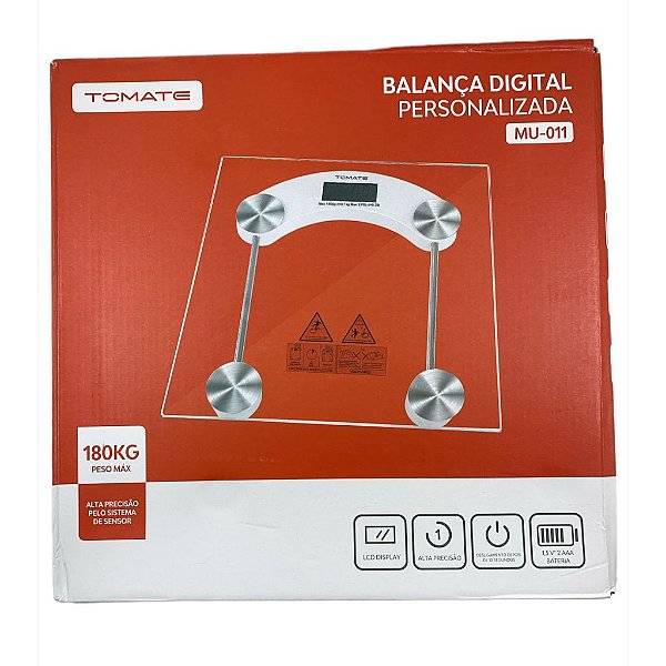 BALANCA DIGITAL PARA USO DOMESTICO MARCA:TOMATE MU-011