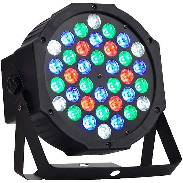 CANHAO STROBO DE LED RGB COM 36 LEDS LUATEK LK-361