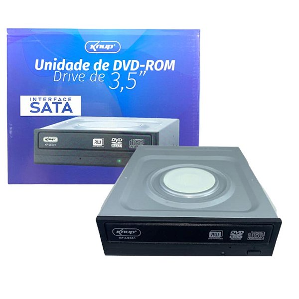 GRAVADOR DE CD/DVD DRIVE SATA KP-LE301