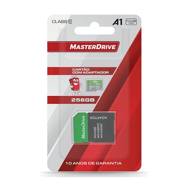 CARTAO DE MEMORIA MASTERDRIVE 256GB