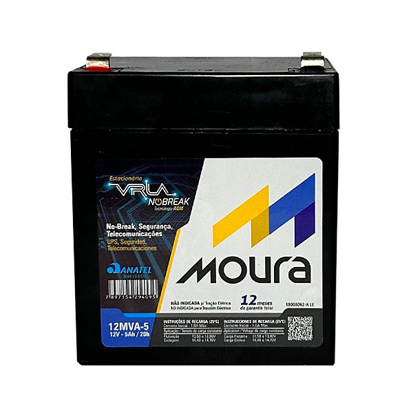 BATERIA MOURA 12V 5AH