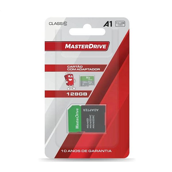 CARTAO DE MEMORIA MASTERDRIVE 128GB