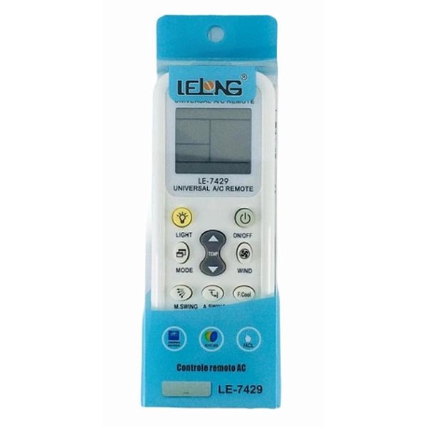 CONTROLE REMOTO AR CONDICIONADO LE-7429