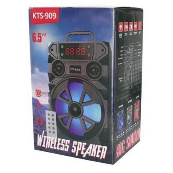 CAIXA DE SOM COM FUNCAO RADIO BL  KTS-909C