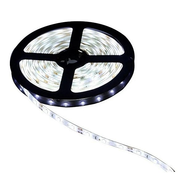 FITA DE LED 12V 5M BRANCO 5050W