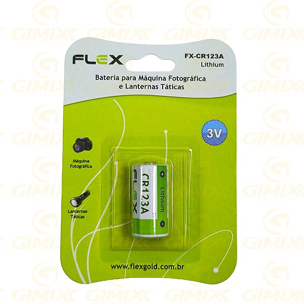 BATERIA 123A FLEX CR123A
