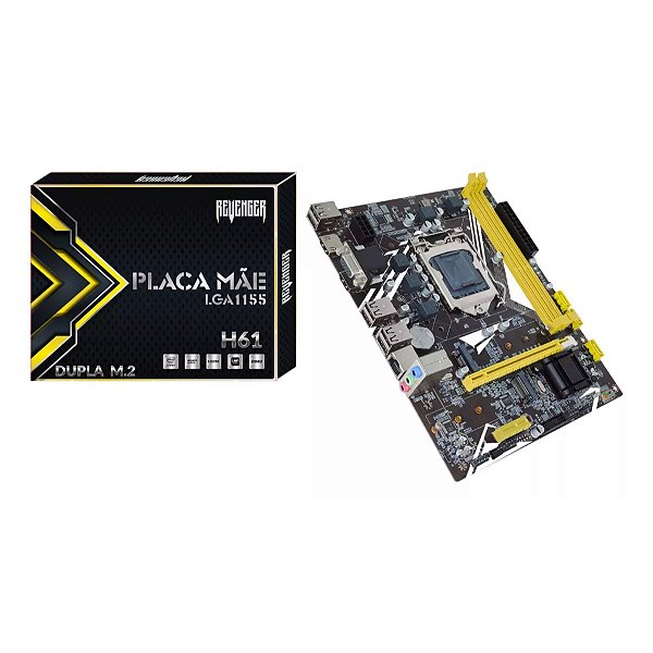PLACA MAE PARA COMPUTADOR DESKTOP KNUP - KP-H61