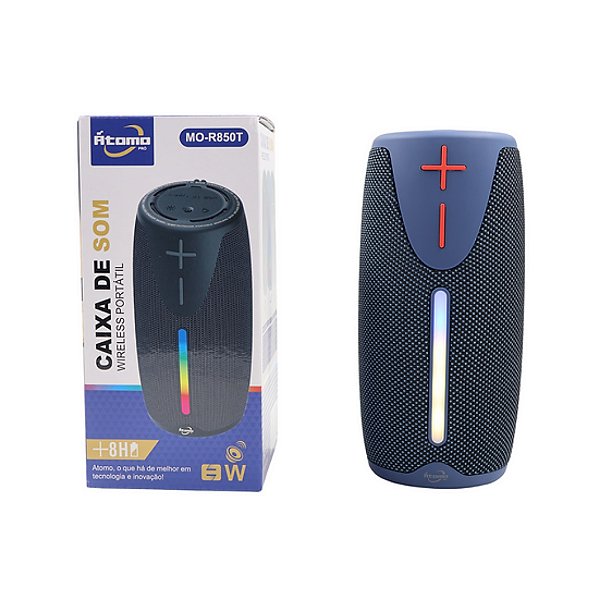 CAIXA SOM PORTATIL 3" MP3 -USB(PENDRIVE) M0-R850T