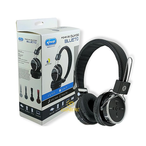 FONE DE OUVIDO HEADPHONE KNUP KP-367