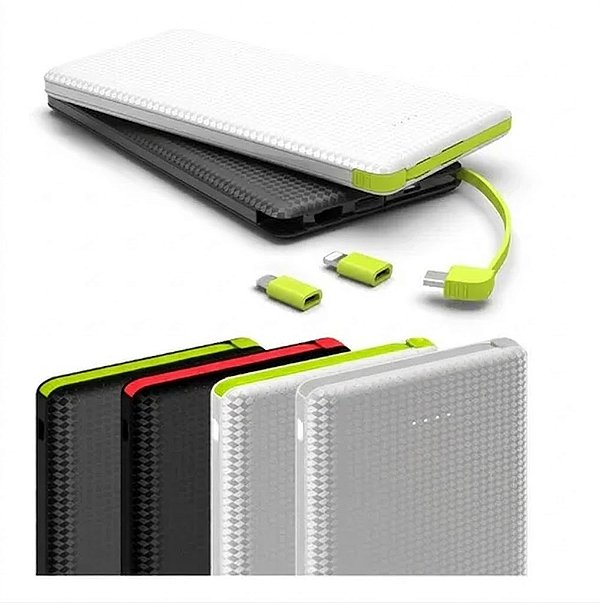 BATERIA EXTERNA POWER BANK 10000 MAH KD-951