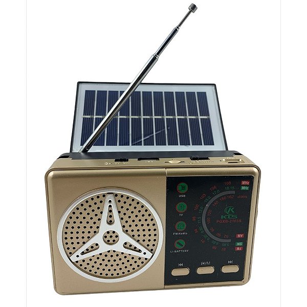 CAIXA DE SOM RADIO FUNCAO MP3 PGXB-2103S