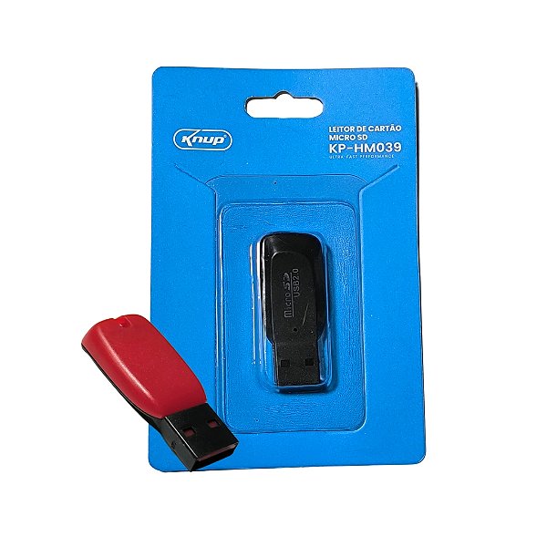 LEITOR DE CARTAO MICRO SD KNUP- KP-HM039