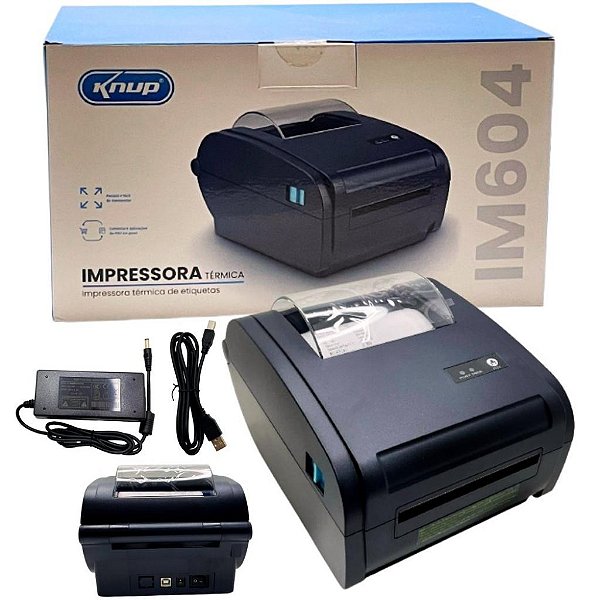 IMPRESSORA TERMICA, ETIQUETAS KNUP KP-IM604
