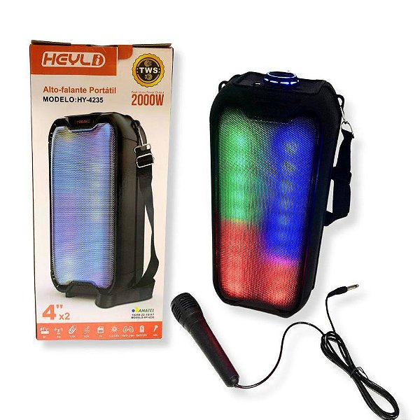 HY4235 CAIXA DE SOM RADIO FUNCAO MP3