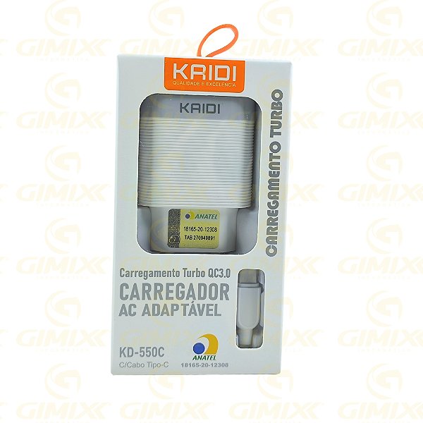 CARREGADOR PARA CELULAR KD-550C