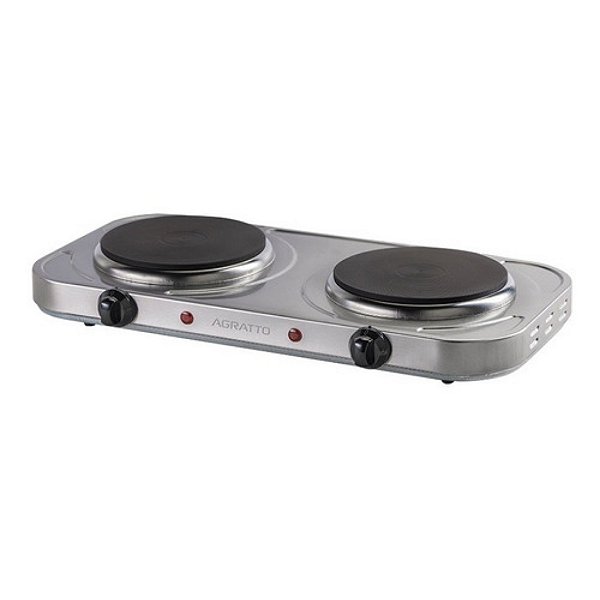 FOGAO ELETRICO DE MESA AGRATTO FM-02 220V 2000W-2 PRATOS