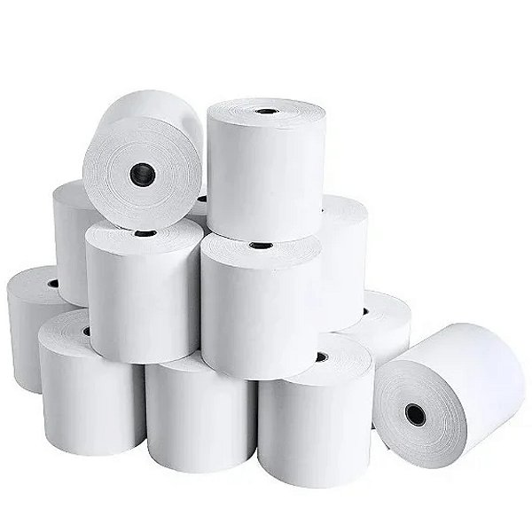 CAIXA PAPEL IMPRESSORA TERMICA 80/50mm 30 ROLOS MPT-P8050