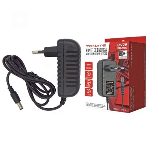 FONTE DE ALIMENTACAO 12V 2A MARCA:TOMATE MTT-122