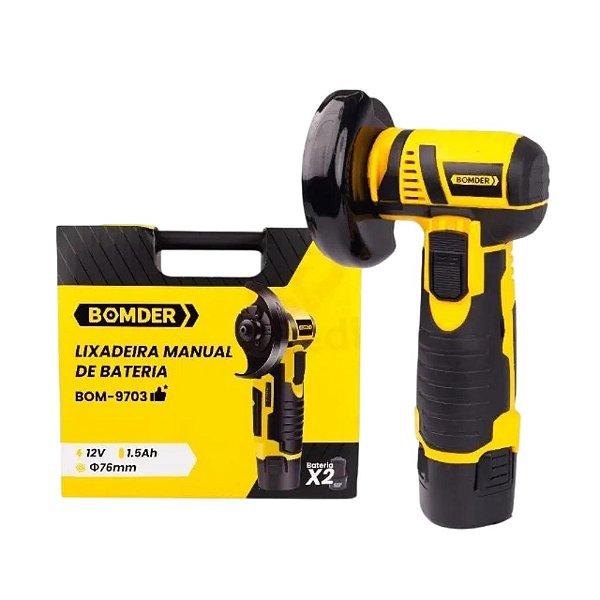 EQUIPAMENTO COM MOTOR ELETRICO LIXADEIRA 12V REF : BOM-9703