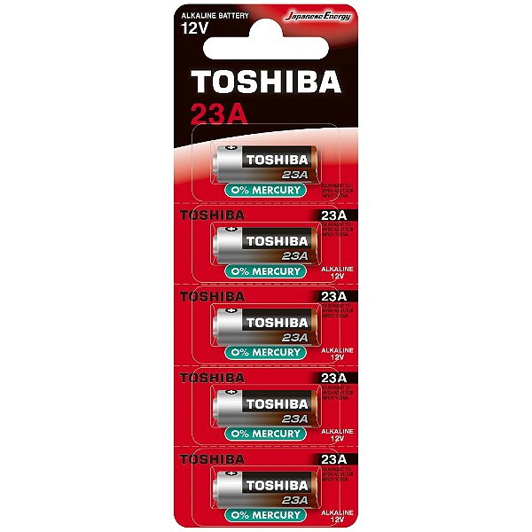 PILHA ALCALINA 12V 23A TOSHIBA C (CAR/1)