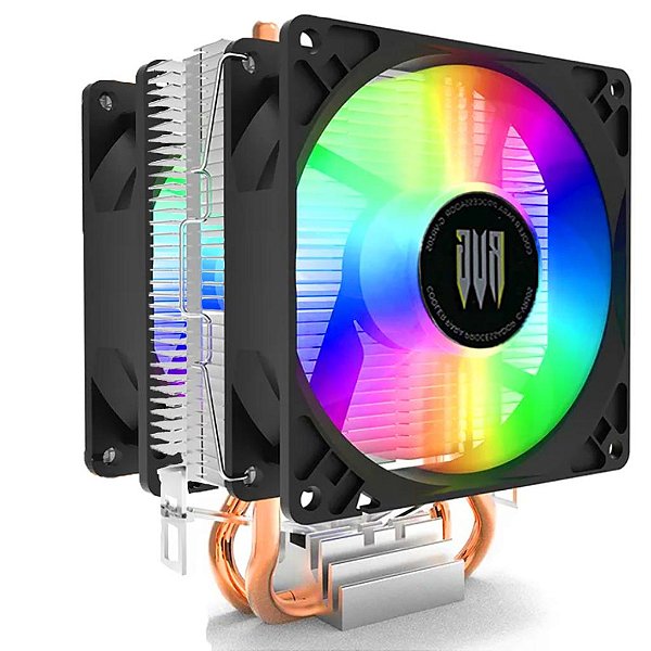 COOLER PARA PROCESSADOR CPU, DISSIPADOR DE CALOR ILUMINACAO LED REVENGER G-VR342