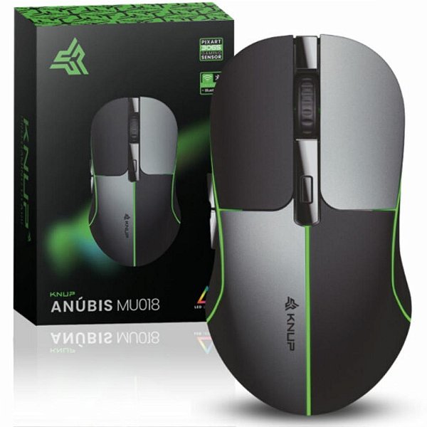 MOUSE SEM FIO OPTICO R.F 2,4GHZ KNUP KP-MU018