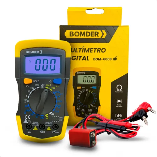 MULTIMETRO DIGITAL BOM 6009