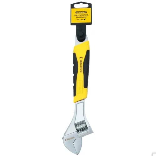 CHAVE INGLESA AJUSTAVEL - 6 BOM-1280